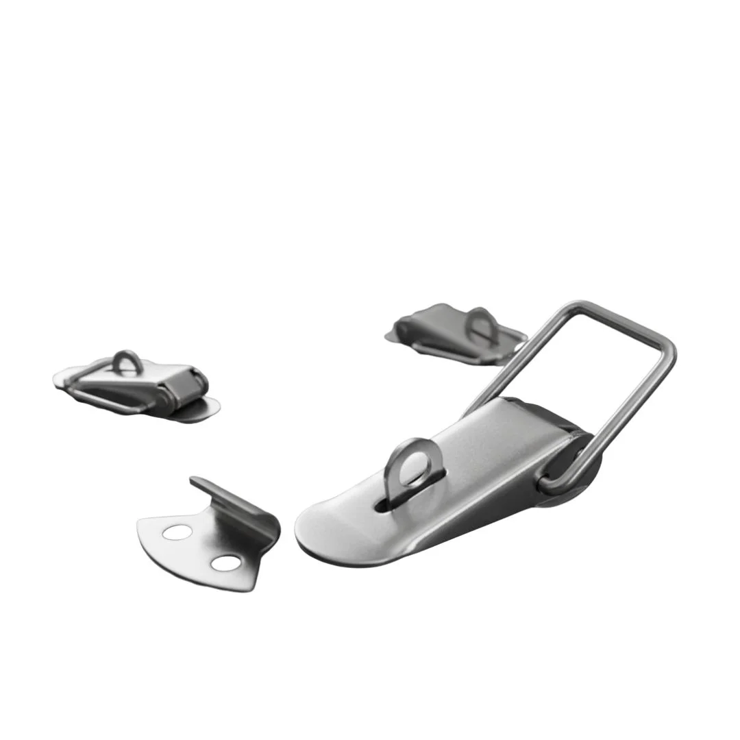 3 piezas broche de acero inox. 304 de 44mm de largo