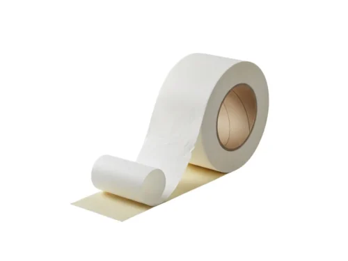 Cinta Adhesiva Blanca Asj Reforzada Aislante Ducto 45m 2pulg Blanco