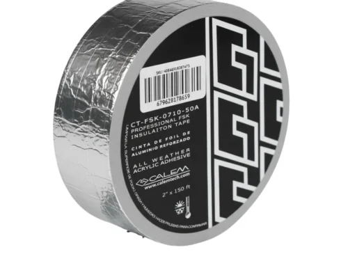 Cinta de Aluminio Reforzada. Adhesiva Aislante Ducto 45 m