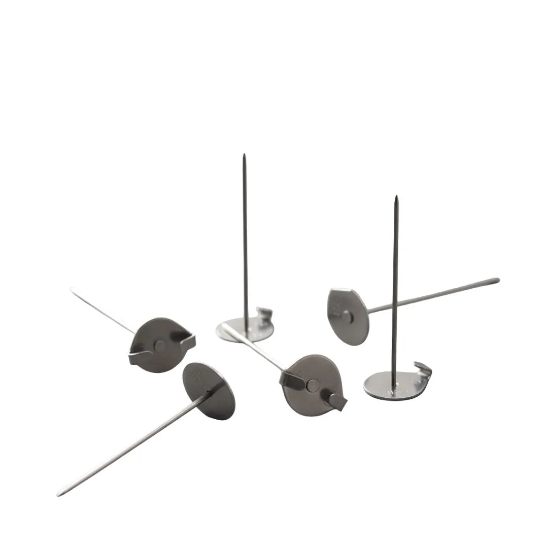 Clavo Clip de 2 1/2" de largo de acero inox. 304.