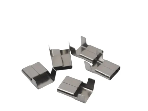 Sellos de ala para fleje 3/4" de acero inoxidable 304