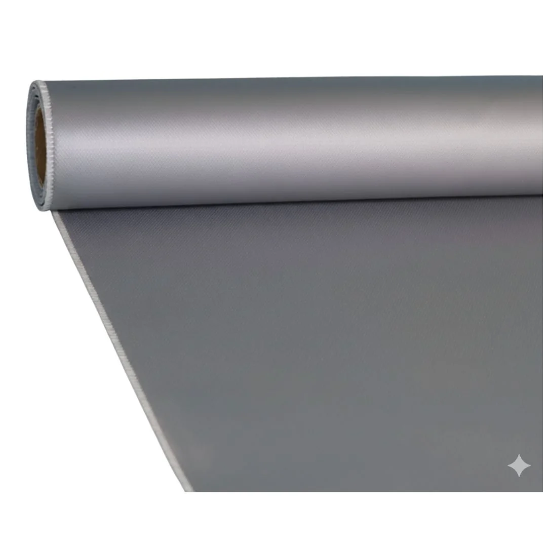 TELA SILICONIZADA GRIS 1 MT